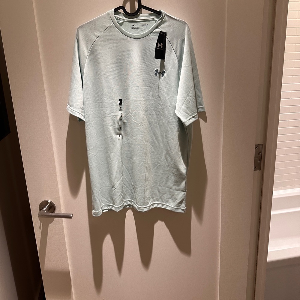 Under Armour Men's Light Blue Performance T shirt NWT